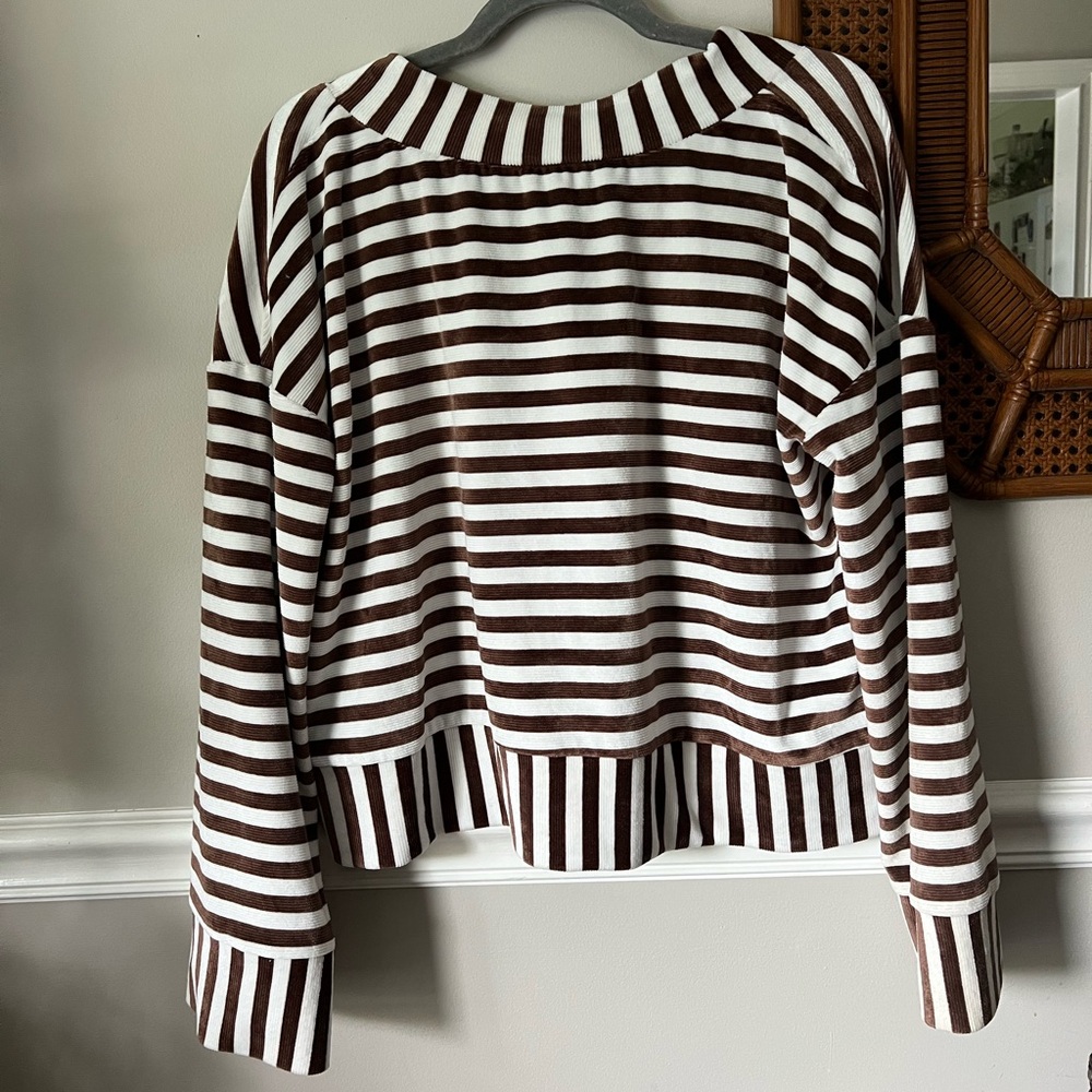 Entro Boutique Layering Striped Sweater - Picture 3 of 3